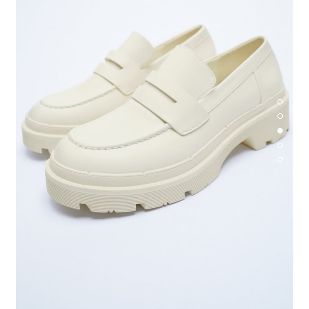 FLASH SALE NWOT Zara Lug Sole Loafer